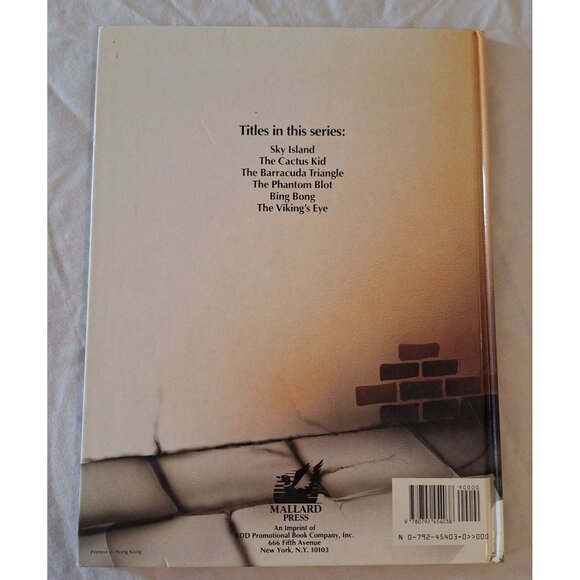 Disney Mickey Mouse In The Phantom Blot Oversized Hardcover Book 1990 Read Aloud - Picture 2 of 10